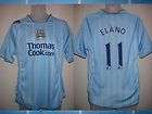 Manchester City ELANO 11 Thomas Cook Football Soccer Le Coq Shirt 