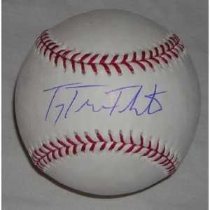  Troy Tulowitzki Autographed Ball   OML Full Name: Sports 