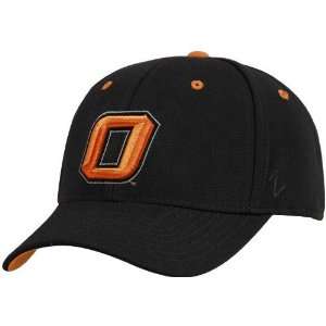  Zephyr Oklahoma State Cowboys Black DH Fitted Hat: Sports 