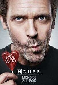 New TV Poster Print House MD   Hugh Laurie (A3 / A4)  