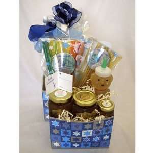 Gift Basket Box Hanukkah  $52  Filled with Marshalls Farm Honey 