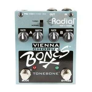  Radial Bones Vienna Chorus Dual Mode Chorus Pedal: Musical 