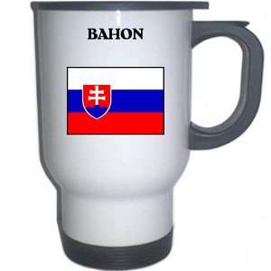 Slovakia   BAHON White Stainless Steel Mug Everything 