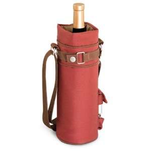  Picnic Time Wine Sack Red Clay 