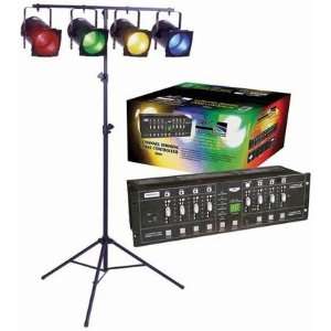  MBT Lighting DIM4 DJ Lighting Package Musical Instruments