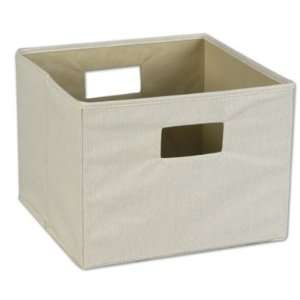  Natural Canvas Bin   by Household Essentials