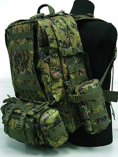 Tactical Molle Assault Backpack Cadpat Digital Camo  