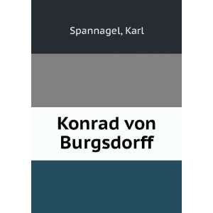  Konrad von Burgsdorff Karl Spannagel Books