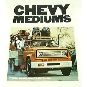   77 Chevrolet Chevy MEDUIM Truck BROCHURE 50 60 65 