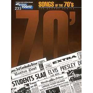  Songs of the 1970s   E Z Play Today Volume 233   Keyboard 