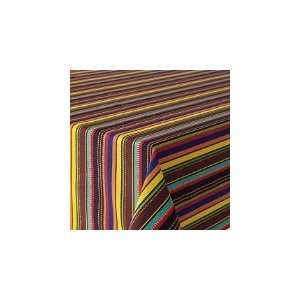  Fiesta Bango Stripe 70 inch Round Tablecloth Kitchen 