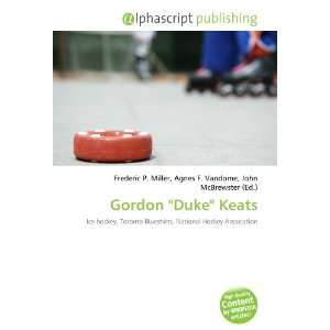  Gordon Duke Keats (9786134298407) Books