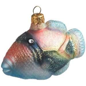  Ornaments To Remember Triggerfish Hand Blown Glass 