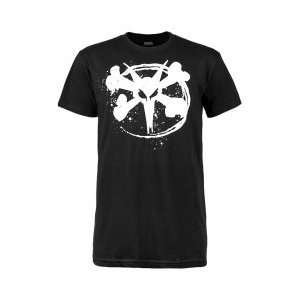  Bones T Shirts Circle Rat   Black   Large Sports 