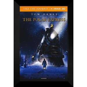  The Polar Express 27x40 FRAMED Movie Poster   Style C 