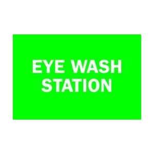 Sign,7x10,eye Wash Station   BRADY  Industrial 