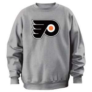   Philadelphia Flyers Team Logo Crew Sweatshirt: Sports & Outdoors