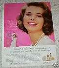 1965 Cover Girl Make up BONNIE TROMPETER Noxzema 1pg AD