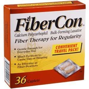  FIBERCON LAXATIVE CAP 36CP PFIZER CONS HEALTHCARE NO POST 