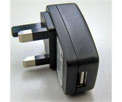 UK Wall USB CHARGER ADAPTER FOR PHONE CAMERA MP3 #9885  