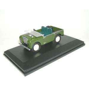 oxford road show land rover 80 open top back bronze in green limited 