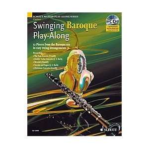  Swinging Baroque Play Along for Clarinet Softcover with CD 