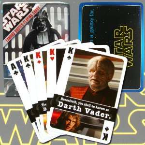  Best Quality Star Wars Famous Quotes Playing Cards   One 