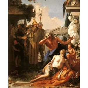   of 21 Gloss Stickers Tiepolo The Death of Hyacinth