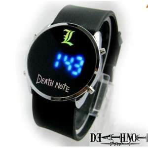  Death Note Japanese Anime Blue LED Watch (Round) 