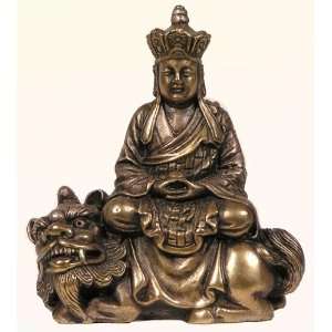  Tibetan Silver Statue Karmapa on Dragon Throne: Everything 