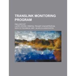  TransLink Monitoring Program final report (9781234711153 