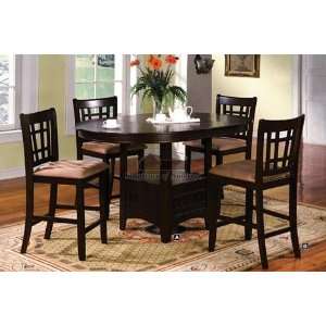   5pc. Counter Height Dining Set w/ Base Design Furniture & Decor