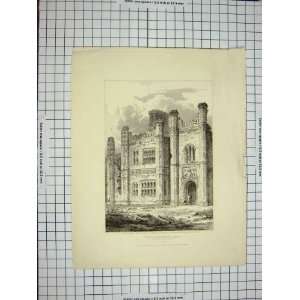  1809 East Basham Hall Norfolk England Architecture
