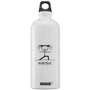  Warrior Yoga pose: Funny Sigg Water Bottle 1.0L by 