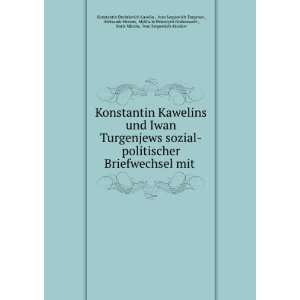   Ivan Sergeevich Aksakov Konstantin Dmitrievich Kavelin  Books
