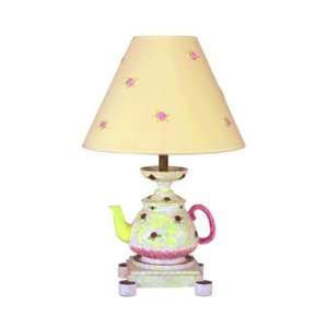  Bel Air Kids Korner 1 Light Teapot Table Lamp: Home 