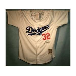 Sandy Koufax Autographed Jersey:  Sports & Outdoors