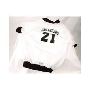   San Antonio #21 Basketball Mesh Dog Jersey (Large)