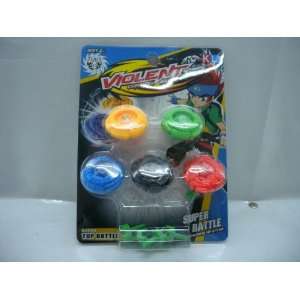   288pcs/carton new spin top toy violent plastic tops: Toys & Games