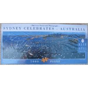   Gray Panoramic Photograph   Sydney Celebrates Australia Toys & Games