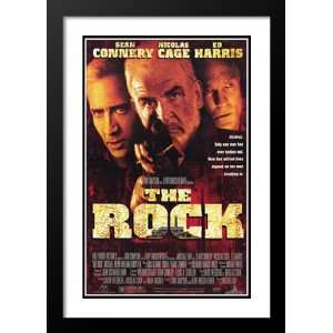 The Rock 20x26 Framed and Double Matted Movie Poster   Style D   1996 
