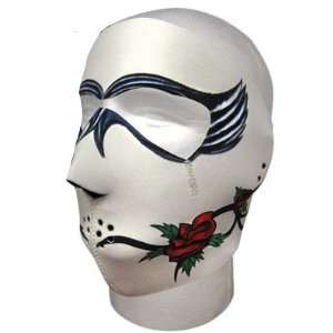  SKULSKINZ Dark Rose Airsoft Face Mask