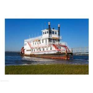 Paddle Steamer on Lakes Bay, Atlantic City, New Jersey, USA Poster (24 