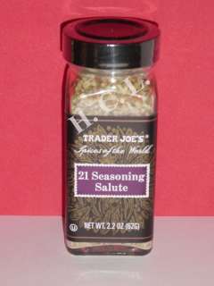 Trader Joes SPICES OF THE WORLD 21 Seasoning Salute  