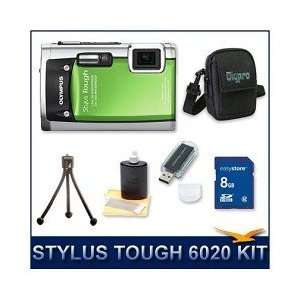  Olympus Stylus Tough 6020 Digital Camera (Green), 14 