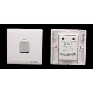   White Wall Mount Touch Sensor Control Light Switch: Home Improvement