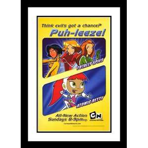 Totally Spies 32x45 Framed and Double Matted TV Poster   Style A 