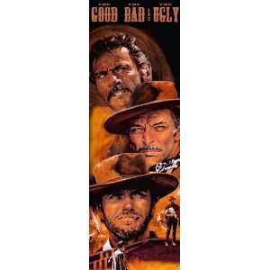   Eastwood, Eli Wallach, Lee Van Cleef By Seergio Leone.