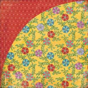  Tortilla Indie Bloom Double Sided Cardstock 12x12 Basic 