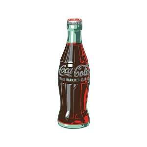   Coke Bottle Retro Vintage Die Cut Embossed Tin Sign: Home & Kitchen